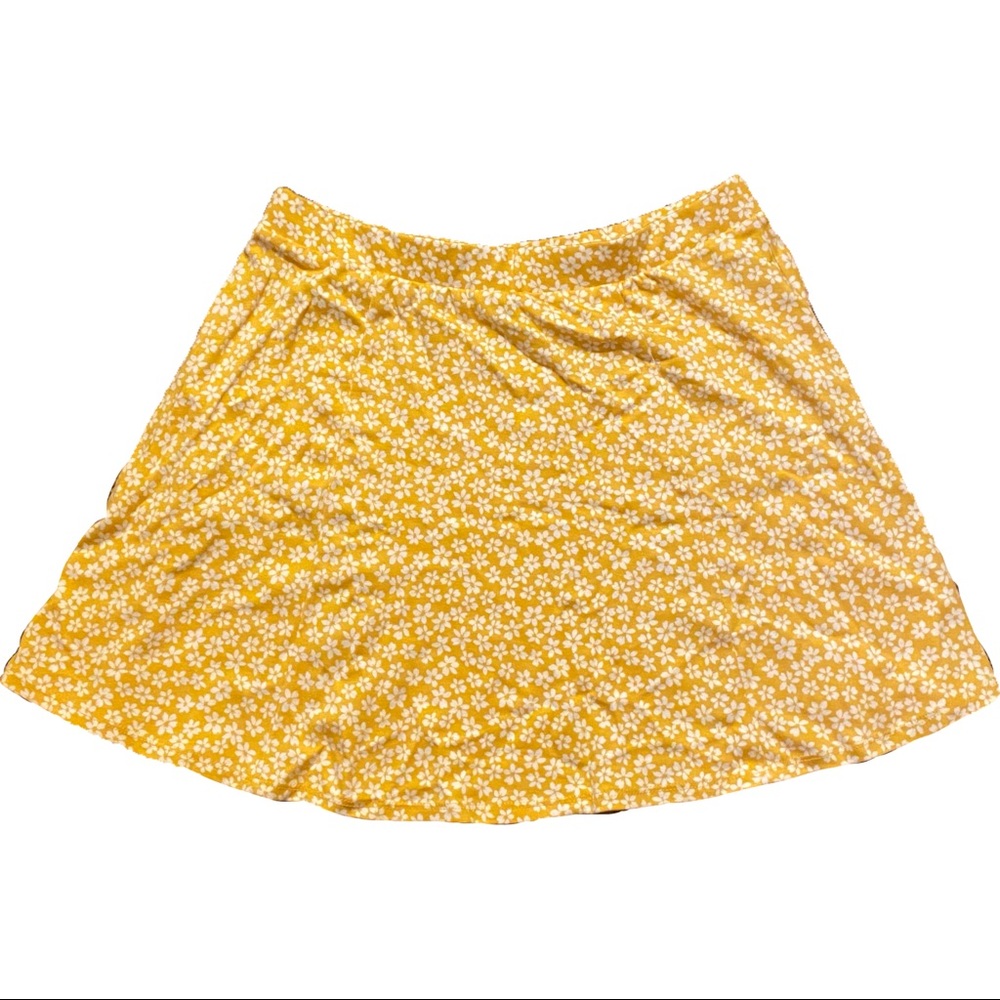 Forever 21 Floral Mini Skirt
